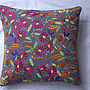 Embroidered Floral Cushion, thumbnail 7 of 7