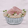 Hand Embroidered Cupcakes Quilt, thumbnail 7 of 9