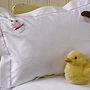 Hand-Embroidered Cupcakes Pillowcase, thumbnail 2 of 4