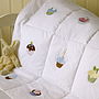 Hand Embroidered Cupcakes Quilt, thumbnail 2 of 9