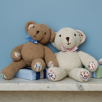 personalised cuddly teddy bear