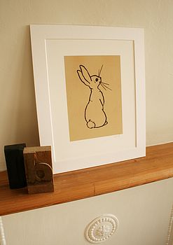 Boo Bunny Fine Art Print, 5 of 5