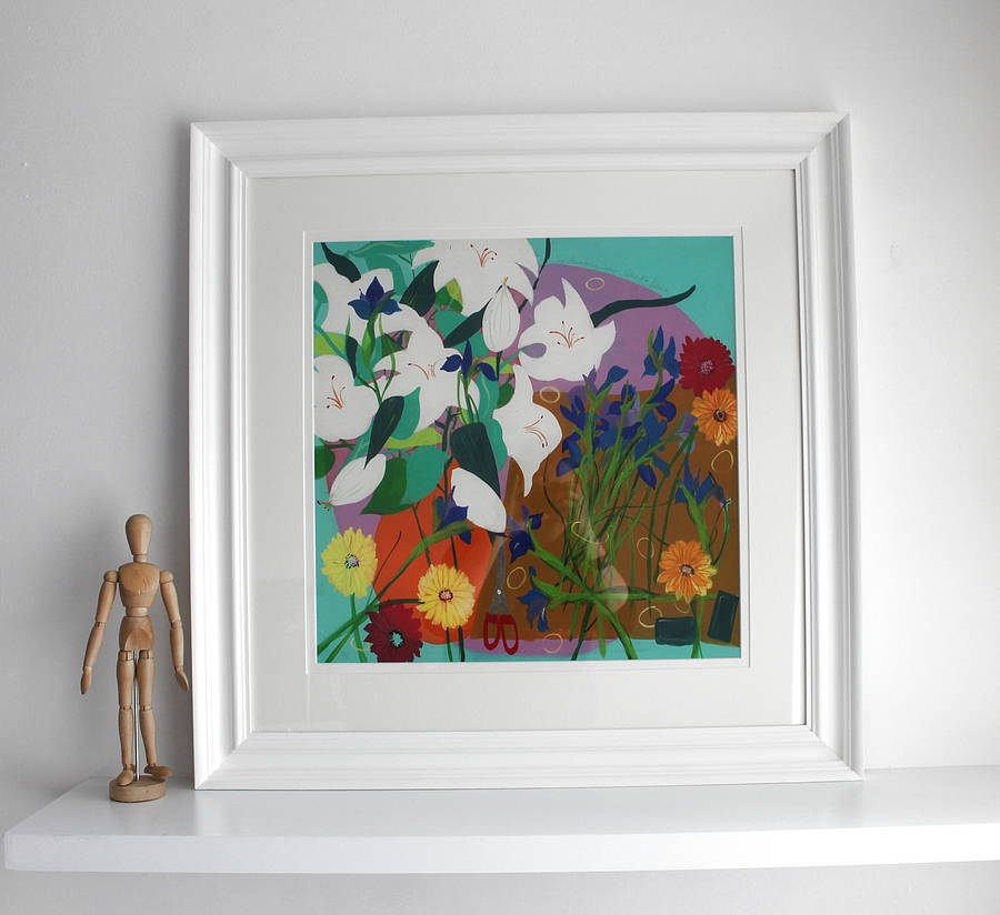 'The Arranging Table' Limited Edition Print of 95 By Samantha Barnes ...