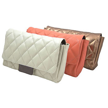 Quilted Leather Shoulder To Clutch Bag, 3 of 8