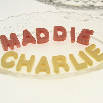 Personalised Mini Chocolate Letters, 2 of 6