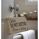 personalised hanging door signs for her by delightful living ...