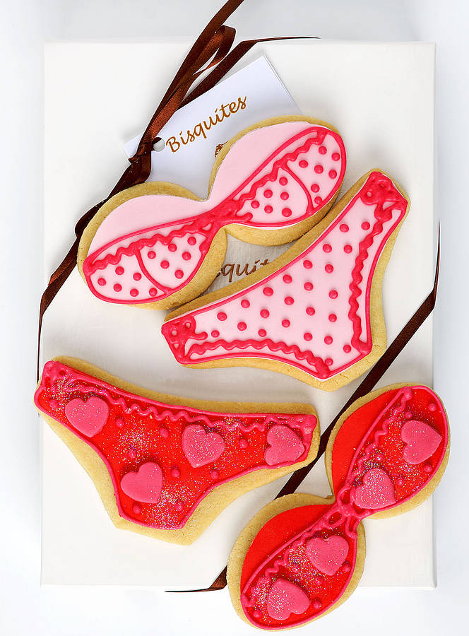 homemade shortbread biscuit underwear gift by bisquites