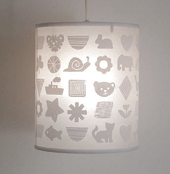Shapes and Things Pendant Lampshade, 2 of 5