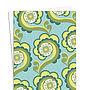 Pack of Five Retro Floral Greeting Cards, thumbnail 3 of 6