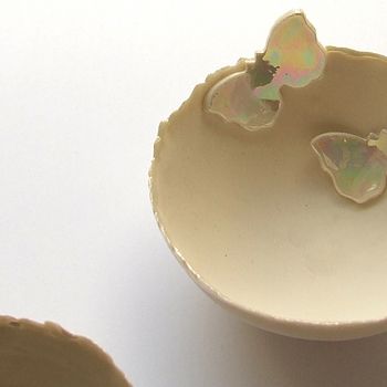 Porcelain Butterfly Bowl, 5 of 5
