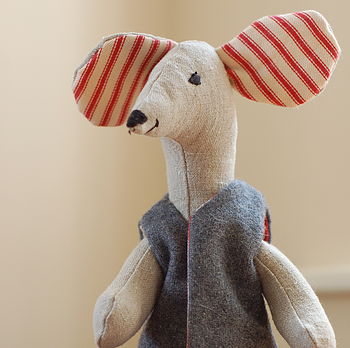 Handmade Mouse Doll By Handmade at Poshyarns | notonthehighstreet.com