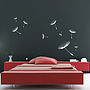 Floating Dandelions Wall Stickers, thumbnail 1 of 2