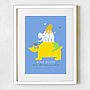 Personalised Child's 'Zoo' Print, thumbnail 5 of 6