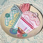 Handmade Personalised Fabric Cupcake Brooch, thumbnail 1 of 5