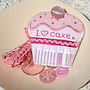 Handmade Personalised Fabric Cupcake Brooch, thumbnail 4 of 5
