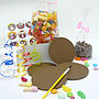 Chocolate Funny Faces Kit For Children, thumbnail 2 of 12