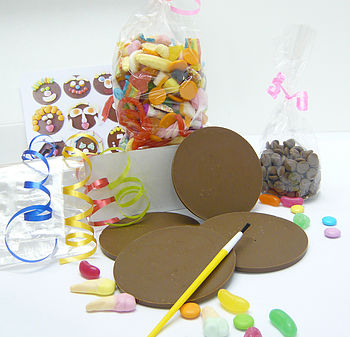 Chocolate Funny Faces Kit For Children, 2 of 12