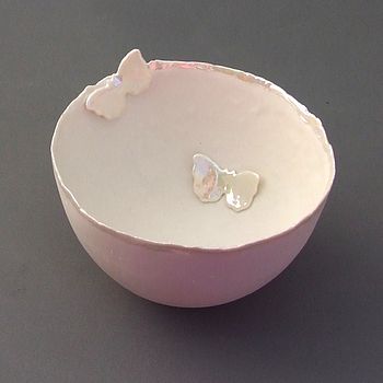 Porcelain Butterfly Bowl, 2 of 7