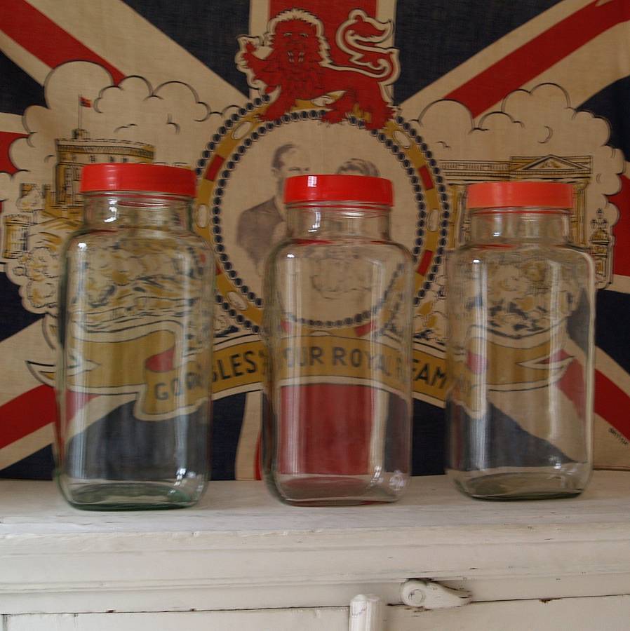 Vintage Glass Storage Jar By Lou & Co.