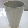Celadon Glazed Ceramic Vase, thumbnail 2 of 4