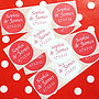 Personalised Save the Date Stickers, thumbnail 4 of 12
