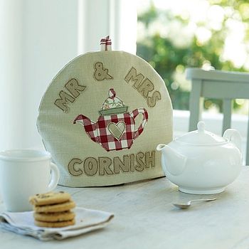 Personalised Mr And Mrs Tea Cosy Gift, 11 of 12