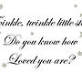 Twinkle Twinkle Little Star Wall Sticker Quote, thumbnail 3 of 5