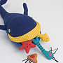 Fair Trade Whale And Friends Soft Toy Set, thumbnail 1 of 1