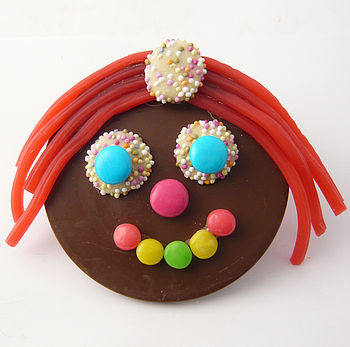 Chocolate Funny Faces Kit For Children, 4 of 12