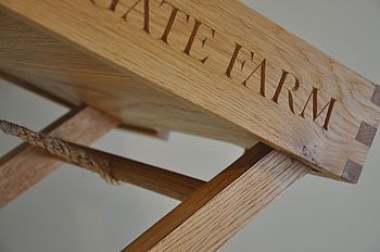 Personalised Oak Butler Tray, 12 of 12