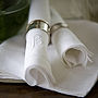 Personalised Cotton Or Linen Napkin, thumbnail 2 of 8