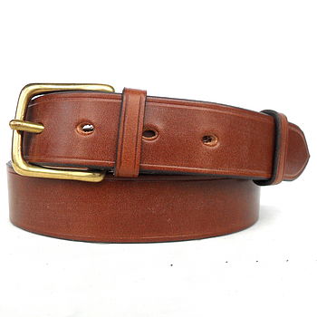 Handstitched Westwick Leather Belt By Miller and Jeeves ...