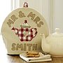 Personalised Mr And Mrs Tea Cosy Gift, thumbnail 10 of 12