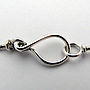 Sterling Silver Floating Pendant Necklace, thumbnail 8 of 8