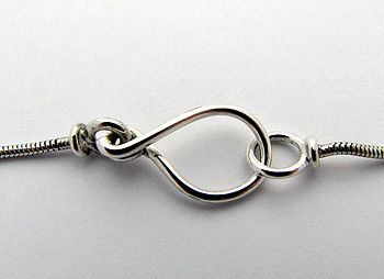 Sterling Silver Floating Pendant Necklace, 8 of 8