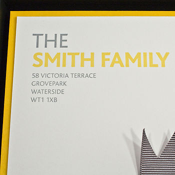 Personalised Letterpress Correspondence Cards, 7 of 9