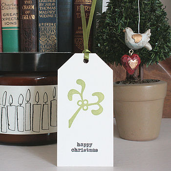 Mistletoe Christmas Card, 4 of 5
