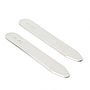 Sterling Silver Collar Stiffeners, thumbnail 1 of 2
