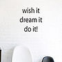 Wall Quotes Wall Art Stickers, thumbnail 2 of 5