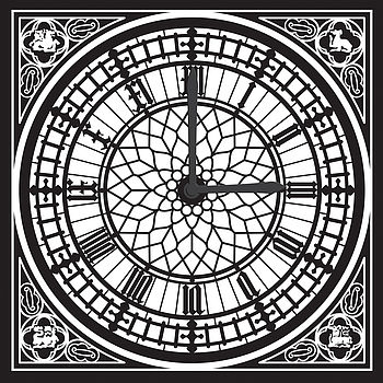 Big Ben Wall Sticker Clock, 4 of 4