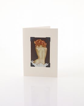 50s Pin Up Greetings Card, 6 of 9