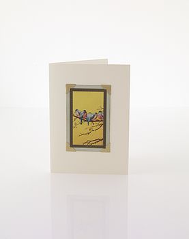 Art Deco Greetings Card: Birds, 4 of 9