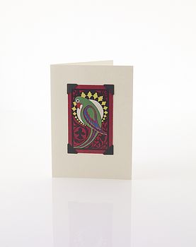 Art Deco Greetings Card: Birds, 5 of 9