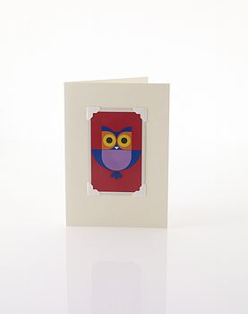 Art Deco Greetings Card: Birds, 6 of 9