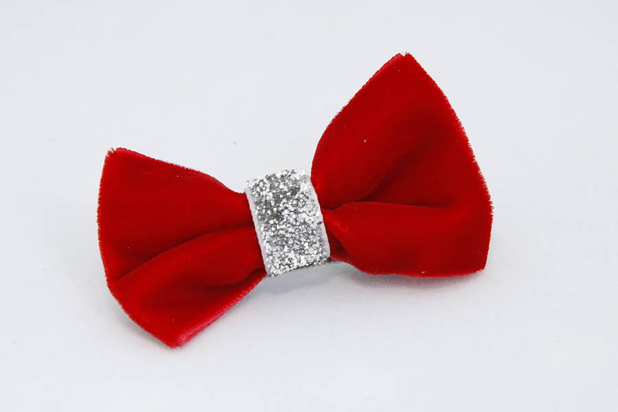 Christmas Velvet Bows New Colours By Candy Bows