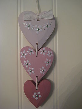 Personalised Gift Hearts On A String, 3 of 6