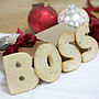 Grandparents Personalised Shortbread Letters, thumbnail 5 of 10