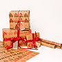 Recycled 'Keep Cosy This Christmas' Gift Wrap Set, thumbnail 1 of 12