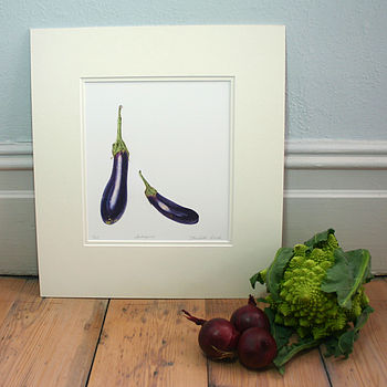 'Aubergines' Limited Edition Print, 2 of 3