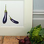 'Aubergines' Limited Edition Print, thumbnail 3 of 3